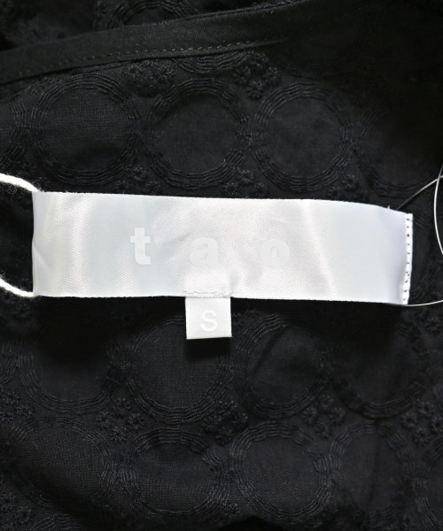 TAO（タオ）ブラウス 黒 サイズ:S レディース/2200601455034