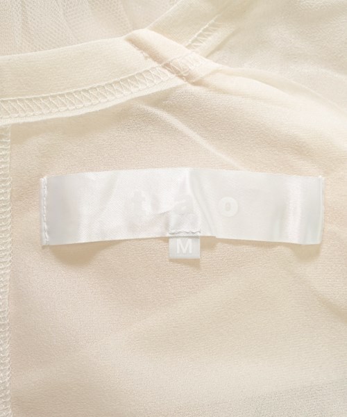 TAO（タオ）カジュアルシャツ ベージュ サイズ:M レディース/2200603168055