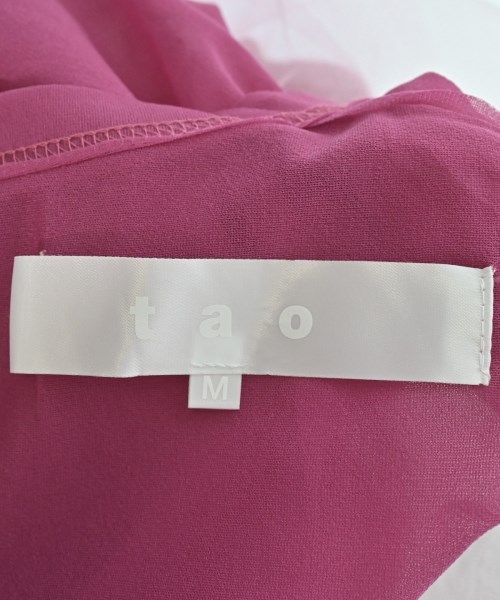 TAO（タオ）Tシャツ・カットソー ピンク サイズ:M レディース/2200603098215