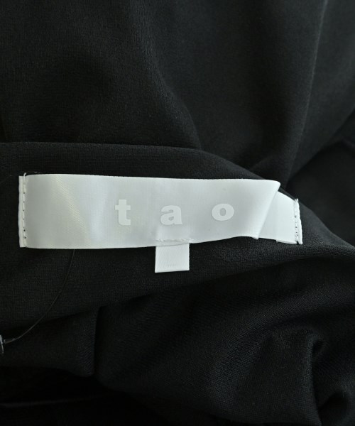 TAO（タオ）Tシャツ・カットソー 黒 サイズ:L レディース/2200603098239