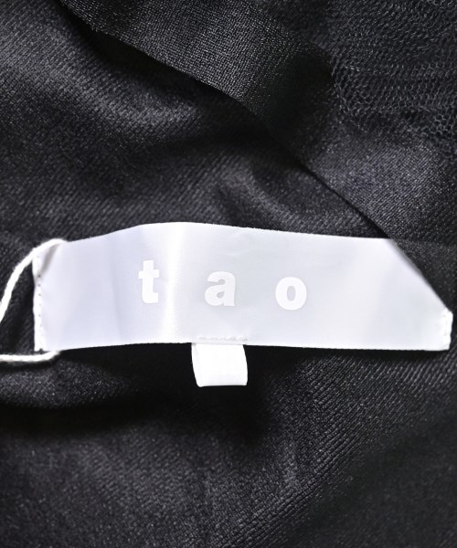 TAO（タオ）カジュアルシャツ 黒 サイズ:M レディース/2200604798077