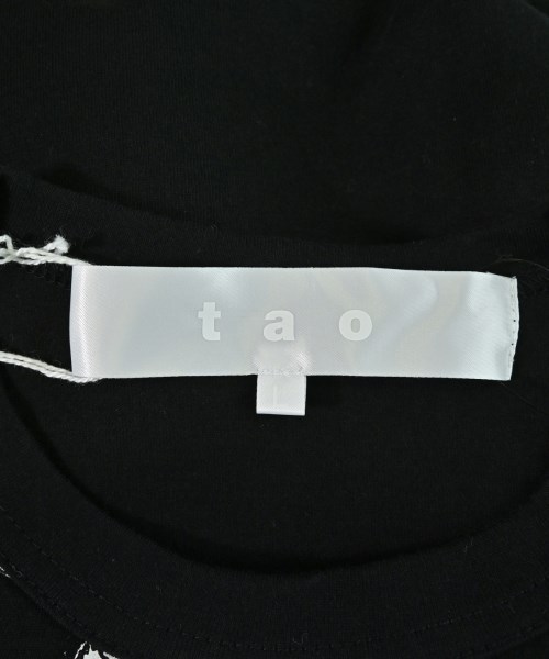 TAO（タオ）Tシャツ・カットソー 黒 サイズ:L レディース/2200606762137
