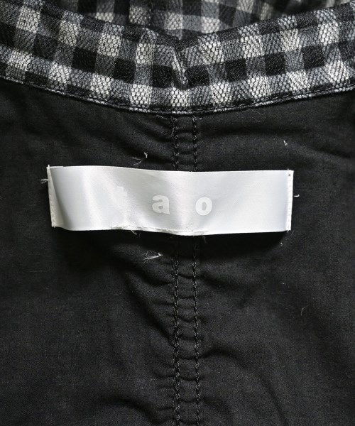 TAO（タオ）カジュアルジャケット 黒 サイズ:-(L位) レディース/2200608061078