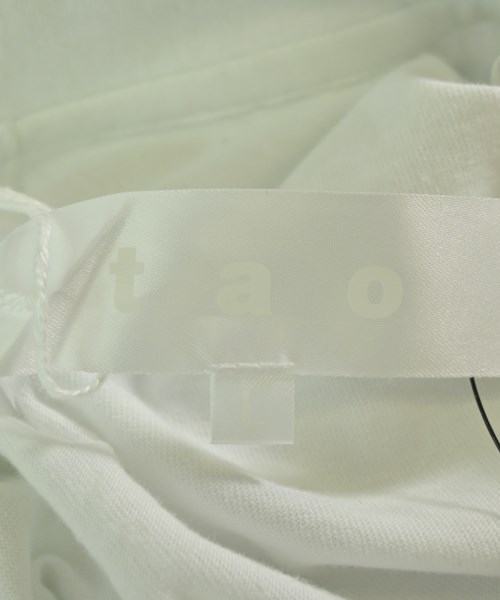 TAO（タオ）Tシャツ・カットソー 白 サイズ:L レディース/2200672293061
