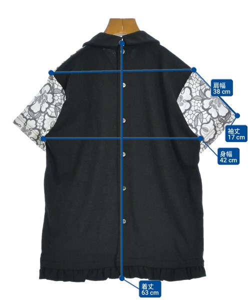 TAO（タオ）Tシャツ・カットソー 黒 サイズ:-(L位) レディース/2200674407039