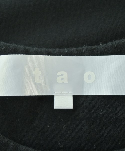 TAO（タオ）Tシャツ・カットソー 黒 サイズ:M レディース/2200674680043