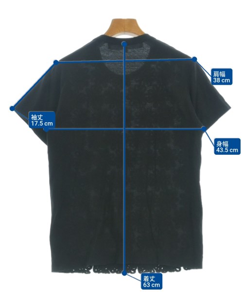 TAO（タオ）Tシャツ・カットソー 黒 サイズ:S レディース/2200674758049