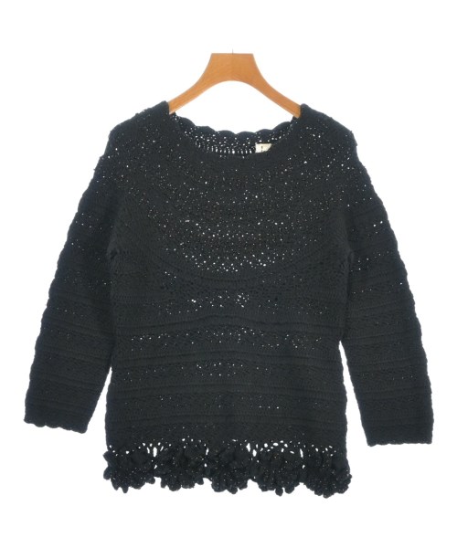 TAO(タオ)ニット・セーター 黒 サイズ:F/2200675434263