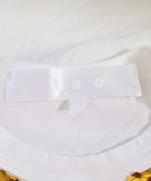 TAO（タオ）Tシャツ・カットソー 白 サイズ:M レディース/2200677648057