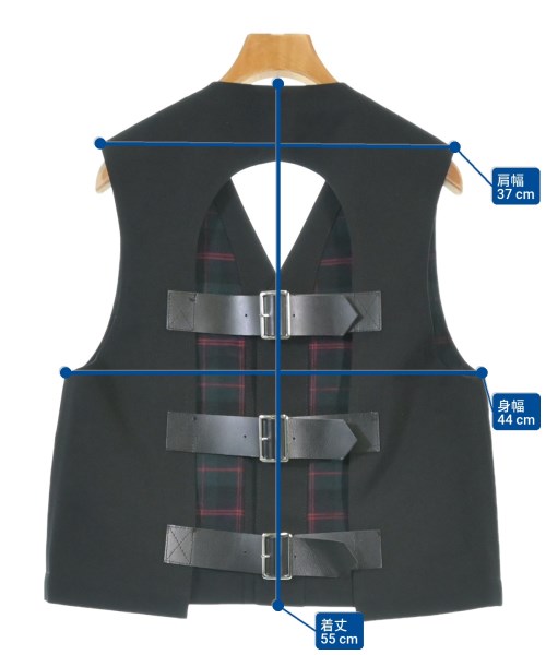 TAO（タオ）ベスト 黒 サイズ:M レディース/2200678066010