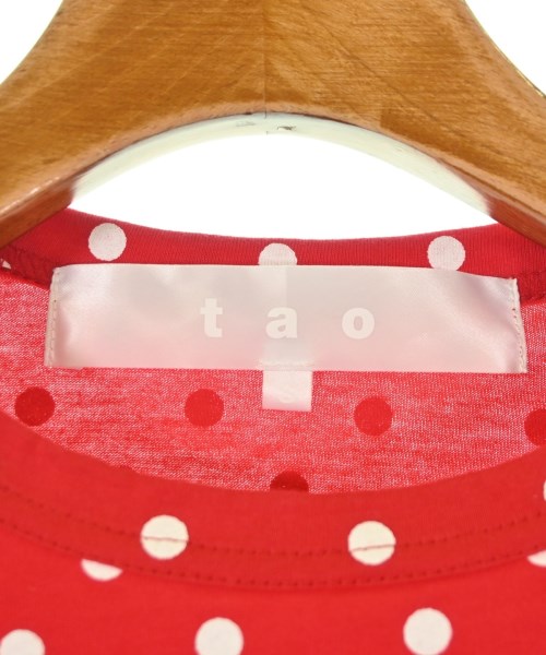 TAO（タオ）Tシャツ・カットソー 赤 サイズ:S レディース/2200679413103