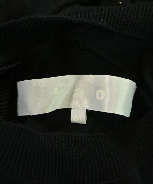TAO（タオ）カーディガン 黒 サイズ:M レディース/2200679228165