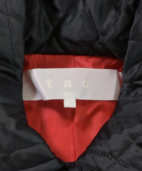 TAO（タオ）ステンカラーコート 黒 サイズ:S レディース/2200694032013