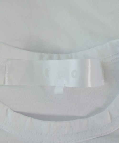 TAO（タオ）Tシャツ・カットソー 白 サイズ:S レディース/2200696133077