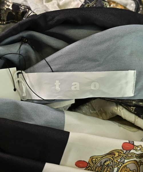 TAO（タオ）ひざ丈スカート 黒 サイズ:F レディース/2200694803088