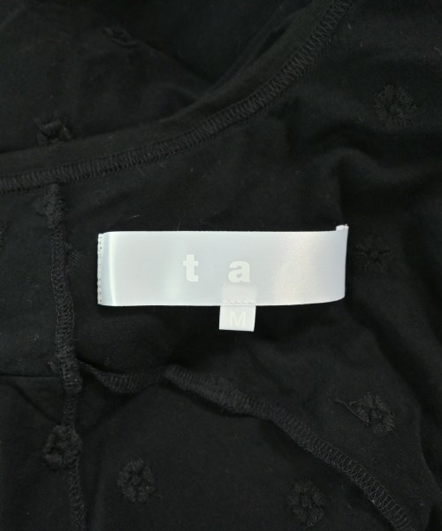 TAO（タオ）Tシャツ・カットソー 黒 サイズ:M レディース/2200695593070