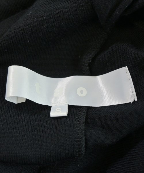 TAO（タオ）Tシャツ・カットソー 黒 サイズ:S レディース/2200649799145