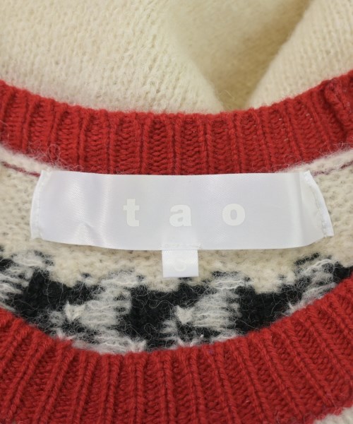 TAO（タオ）ニット・セーター 白 サイズ:S レディース/2200653481043