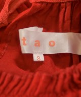 TAO（タオ）カジュアルシャツ 赤 サイズ:S レディース/2200660415048
