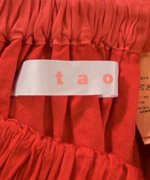 TAO（タオ）ロング・マキシ丈スカート 赤 サイズ:-(M位) レディース/2200660415055