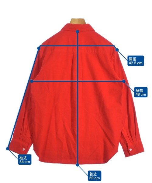 TAO（タオ）カジュアルシャツ 赤 サイズ:S レディース/2200656596188