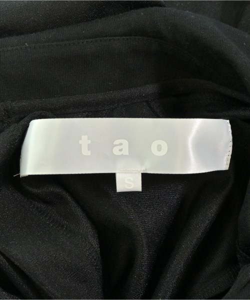 TAO（タオ）カジュアルシャツ 黒 サイズ:S レディース/2200656596287