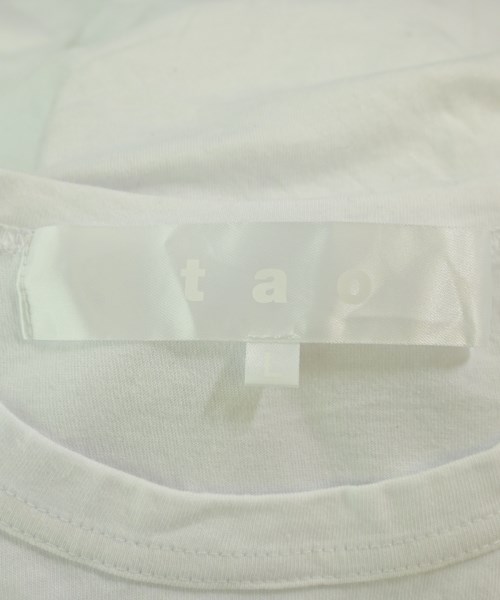 TAO（タオ）Tシャツ・カットソー 白 サイズ:L レディース/2200708836071