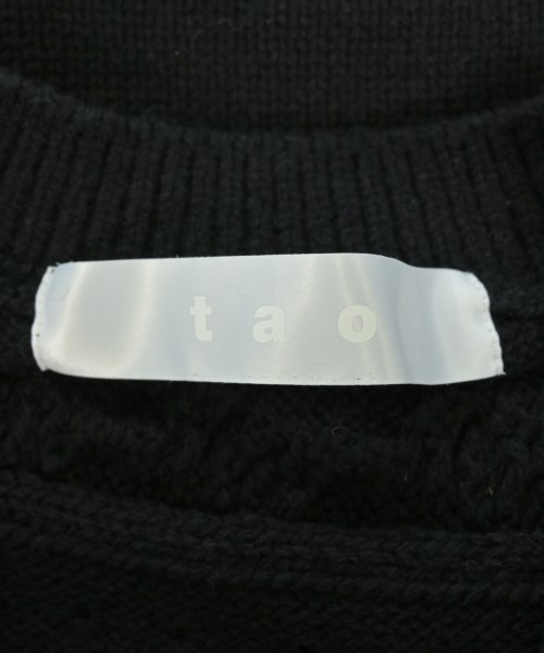 TAO（タオ）ベスト 黒 サイズ:F レディース/2200707295145