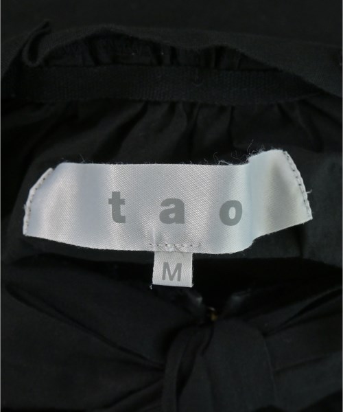 TAO（タオ）ブラウス 黒 サイズ:M レディース/2200716612049