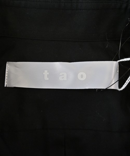 TAO（タオ）カジュアルシャツ 黒 サイズ:M レディース/2200642227058