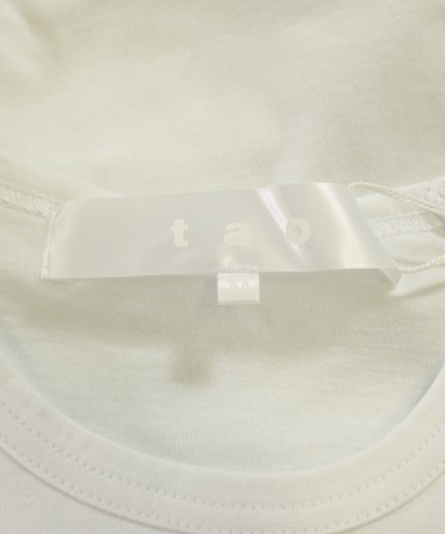 TAO（タオ）Tシャツ・カットソー 白 サイズ:M レディース/2200645954098