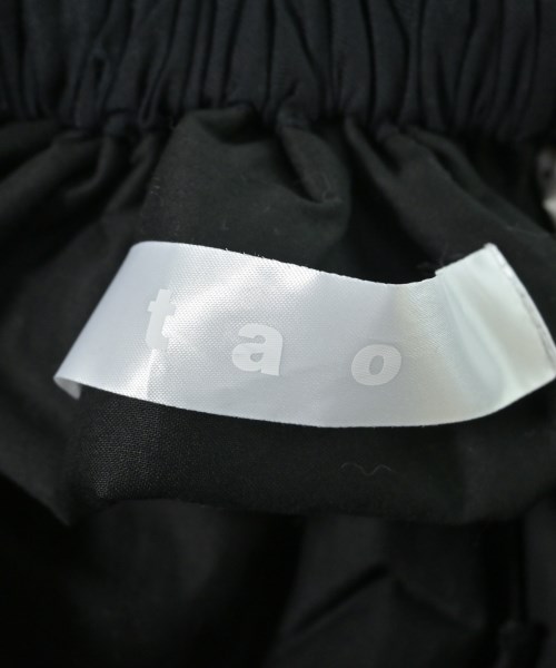TAO（タオ）ひざ丈スカート 黒 サイズ:F レディース/2200646367149