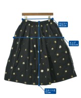TAO（タオ）ひざ丈スカート 黒 サイズ:F レディース/2200646367149
