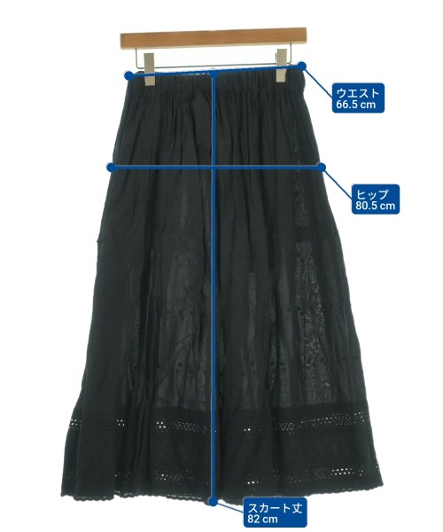 TAO（タオ）ロング・マキシ丈スカート 黒 サイズ:-(M位) レディース/2200639213019
