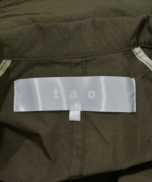 TAO（タオ）ステンカラーコート カーキ サイズ:S レディース/2200639077017