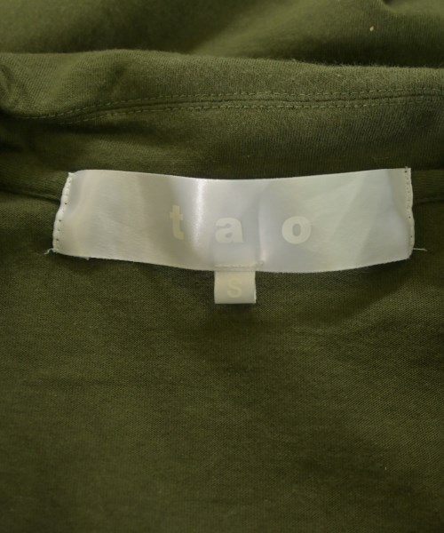 TAO（タオ）Tシャツ・カットソー カーキ サイズ:S レディース/2200649340033