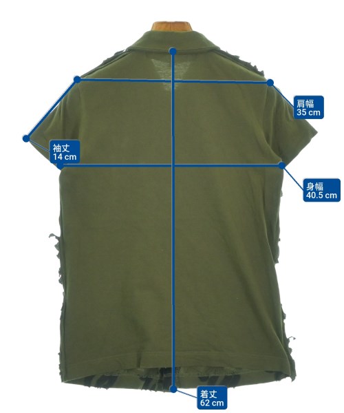 TAO（タオ）Tシャツ・カットソー カーキ サイズ:S レディース/2200649340033