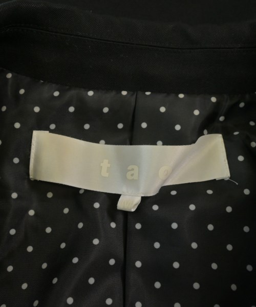 TAO（タオ）カジュアルジャケット 黒 サイズ:M レディース/2200650796034