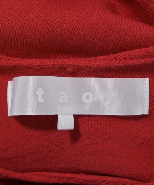 TAO（タオ）ニット・セーター 赤 サイズ:M レディース/2200653322018