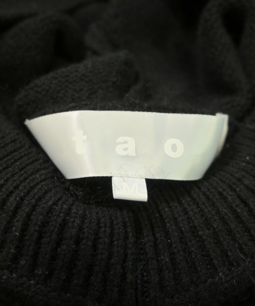 TAO（タオ）ニット・セーター 黒 サイズ:M レディース/2200653434025