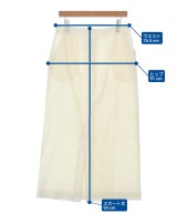 TAO（タオ）ロング・マキシ丈スカート 白 サイズ:M レディース/2200653876030