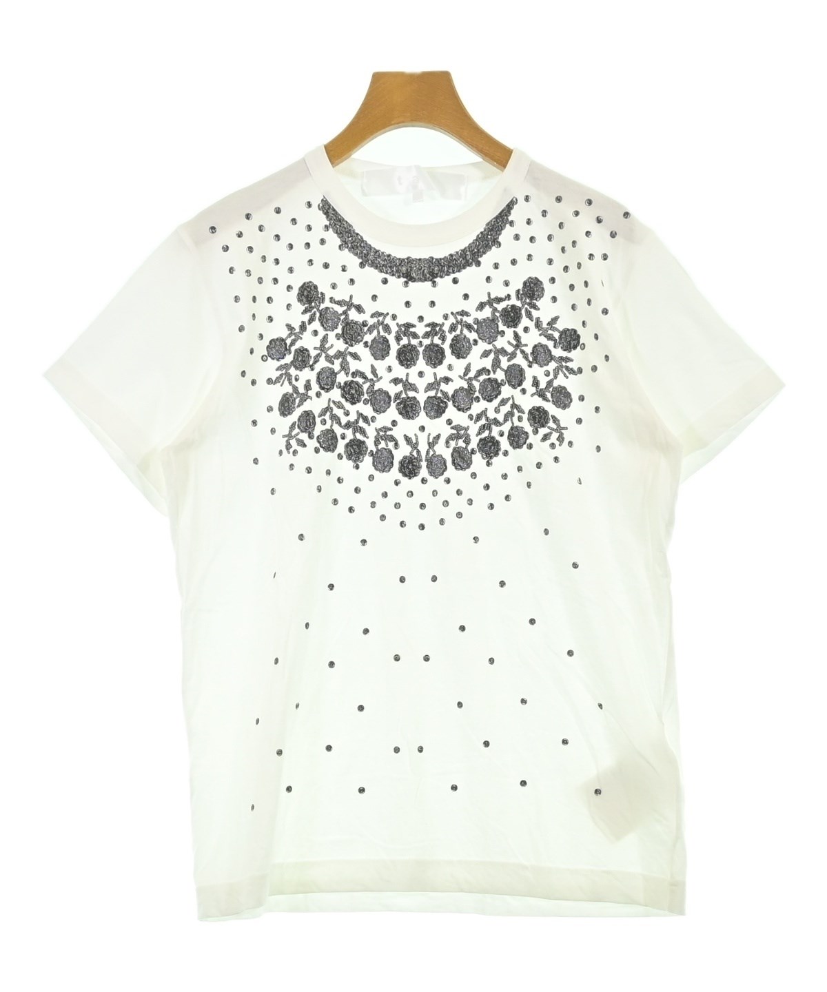 TAO（タオ）Tシャツ・カットソー 白 サイズ:L レディース