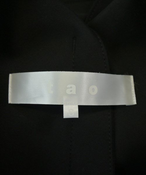 TAO（タオ）カジュアルジャケット 黒 サイズ:S レディース/2200704872011