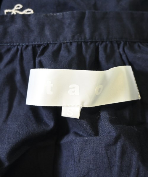TAO（タオ）シャツワンピース 紺 サイズ:S レディース/2200704872042