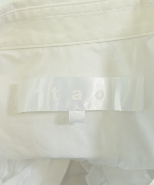 TAO（タオ）シャツワンピース 白 サイズ:M レディース/2200705867047