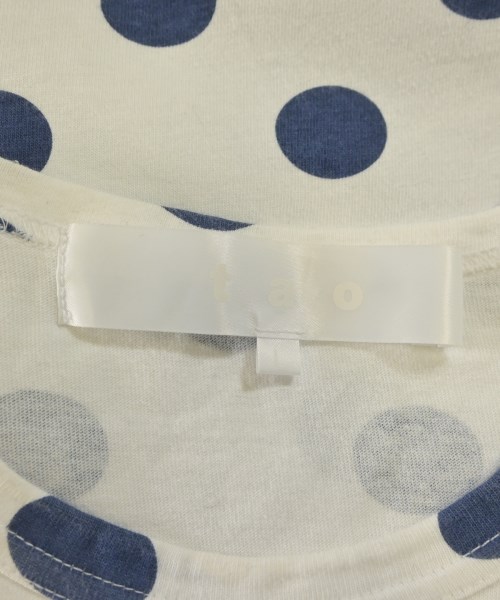 TAO（タオ）Tシャツ・カットソー 白 サイズ:L レディース/2200662691044