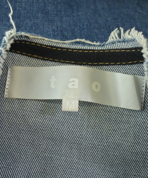 TAO（タオ）デニムジャケット 紺 サイズ:M レディース/2200663567027