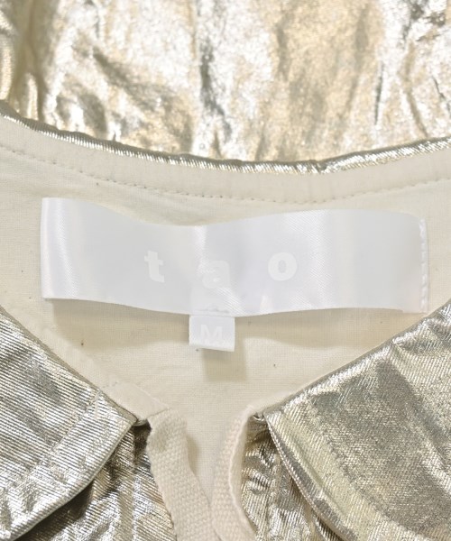 TAO（タオ）ブラウス ゴールド サイズ:M レディース/2200663567034