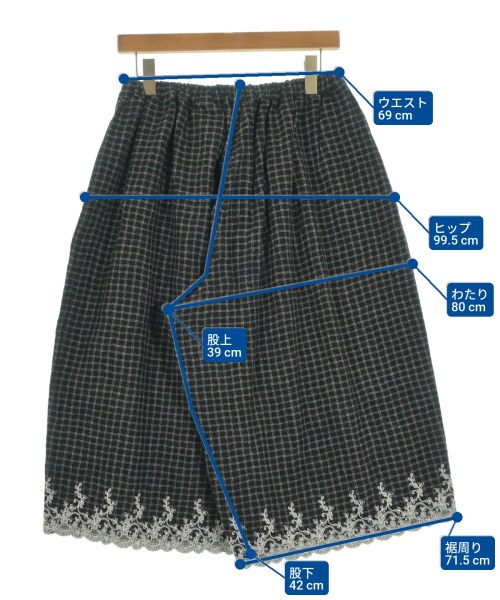 TAO（タオ）クロップドパンツ 黒 サイズ:M レディース/2200665174124