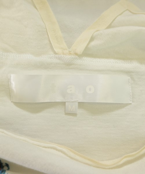 TAO（タオ）Tシャツ・カットソー 白 サイズ:M レディース/2200662085041